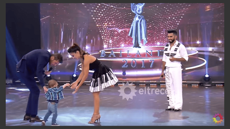 Los primeros pasos de Valentín.