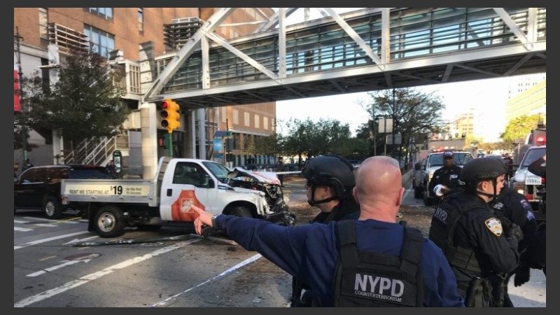 El episodio ocurrió este martes en Manhattan.