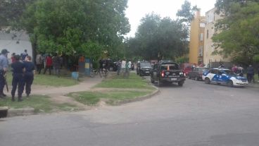 El accidente generó una suerte de pueblada en Parque Casas.