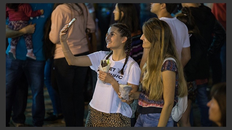 Postales del primer día de Colectividades 2017. 