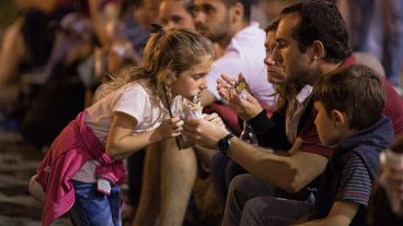Postales del primer día de Colectividades 2017.