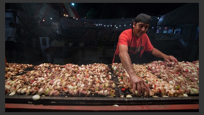 Postales del primer día de Colectividades 2017. 