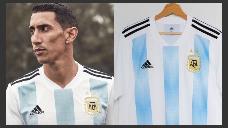 Angelito también posó con el nuevo modelo.