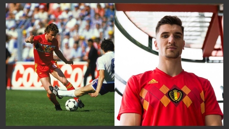 Bélgica tiene los rombos de la Eurocopa 1984.