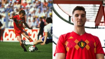 Bélgica tiene los rombos de la Eurocopa 1984.