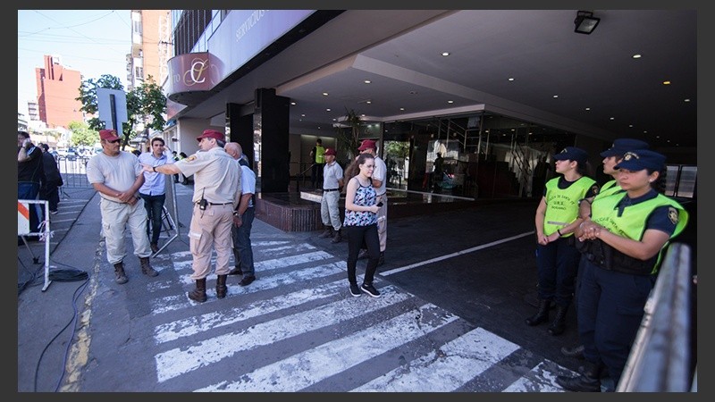 Piden evitar la zona de la cochería. 