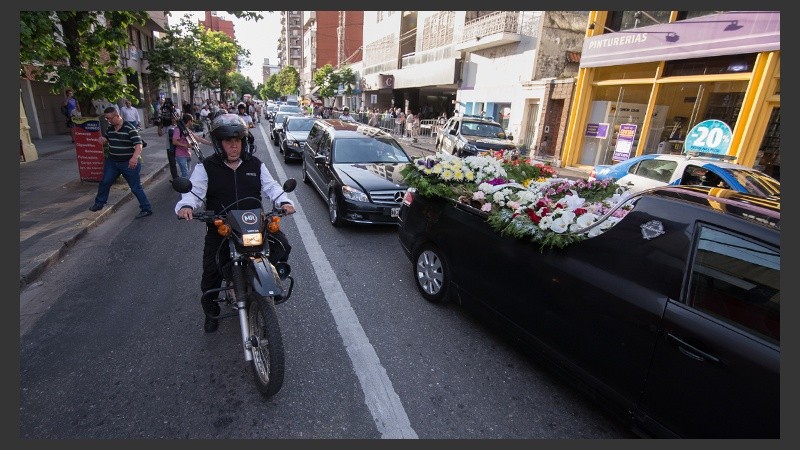 El lunes fue el cortejo rumbo al cementerio de Disidentes.
