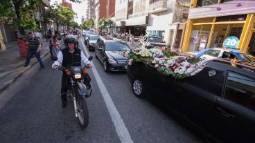 El lunes fue el cortejo rumbo al cementerio de Disidentes.