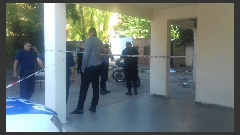 El Fonavi donde encontraron a la mujer muerta. 