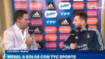 Lionel habló de todo en la entrevista.