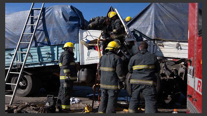 El choque ocurrió a al altura de Fighiera. 