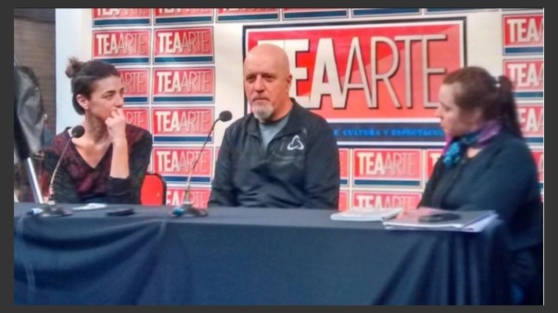 Gustavo Cordera, en la polémica charla Tea de agosto de 2016.