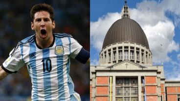 Messi quiere llevar sus gritos de gol y de campeón a la basílica de San Nicolas.