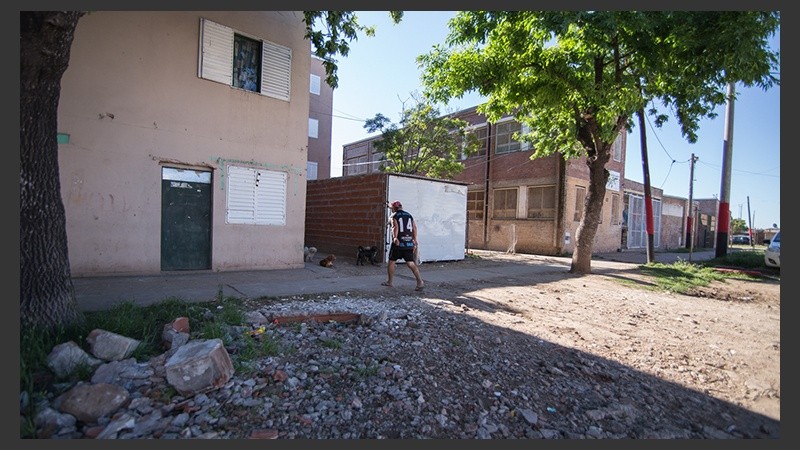 El hecho ocurrió en Mármol 2900, en la vecina Villa Gobernador Gálvez. 