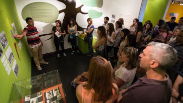 Postales de la Noche de los Museos.