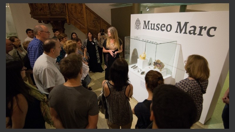 Postales de la Noche de los Museos.