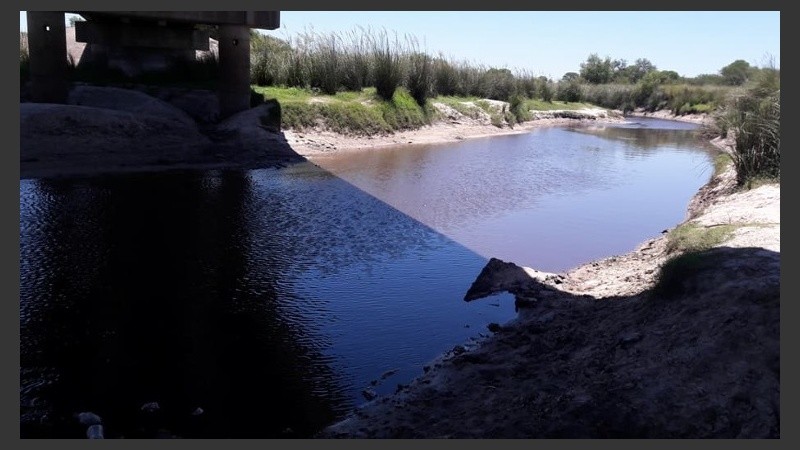 Los restos fueron hallados este martes en el arroyo El Toba.