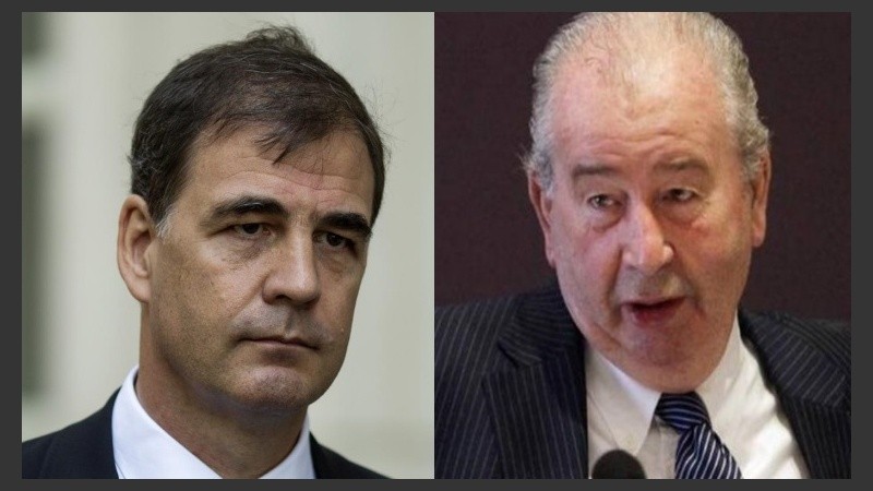 Burzaco y Grondona, involucrados en el escándalo por sobornos de la FIFA.