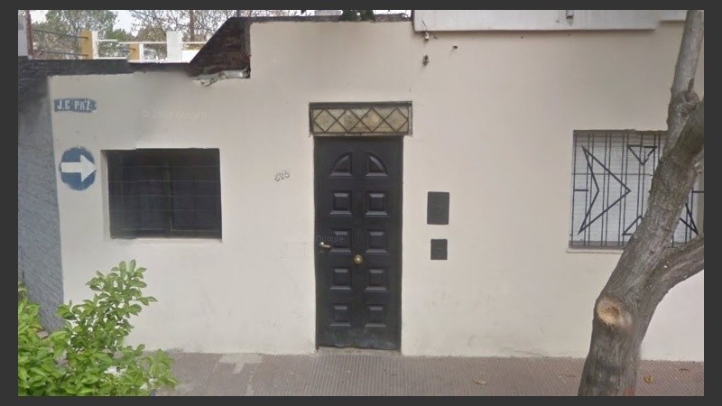 La casa, ubicada en José C. Paz y Pérez Galdós.