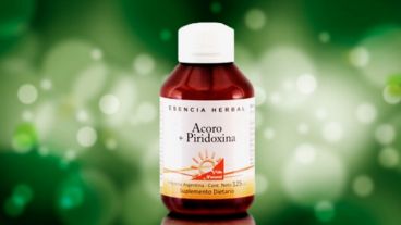 "Suplemento dietario-Esencia Herbal: Acoro + Piridoxina" de Vida Natural.