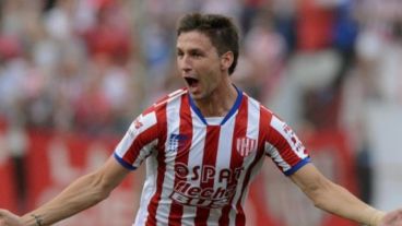El goleador de Unión, Franco Soldano. El tatengue no será codificado esta fecha.