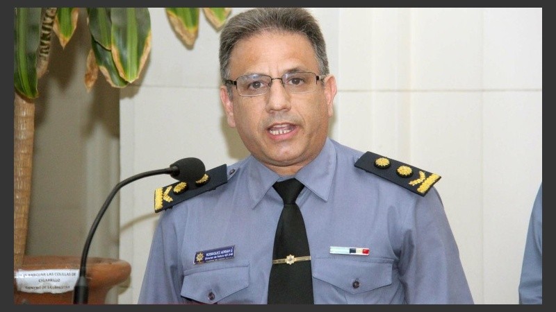 El ex titular de la Unidad Regional Rafaela, Adrián Rodríguez.