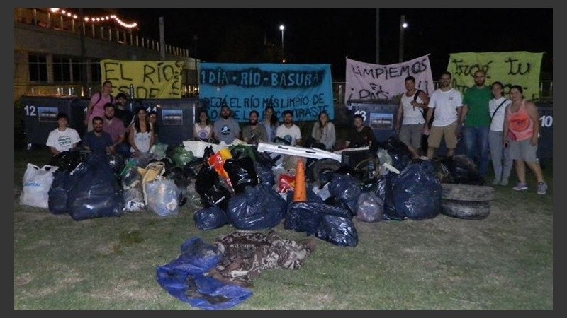 Distintas organizaciones llevaron adelante la campaña de limpieza.