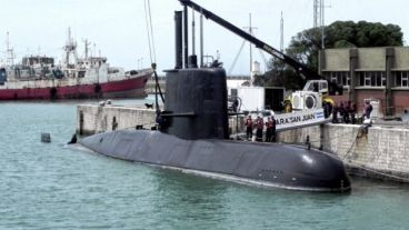 El submarino ARA San Juan se incorporó a la Armada Argentina en 1985.