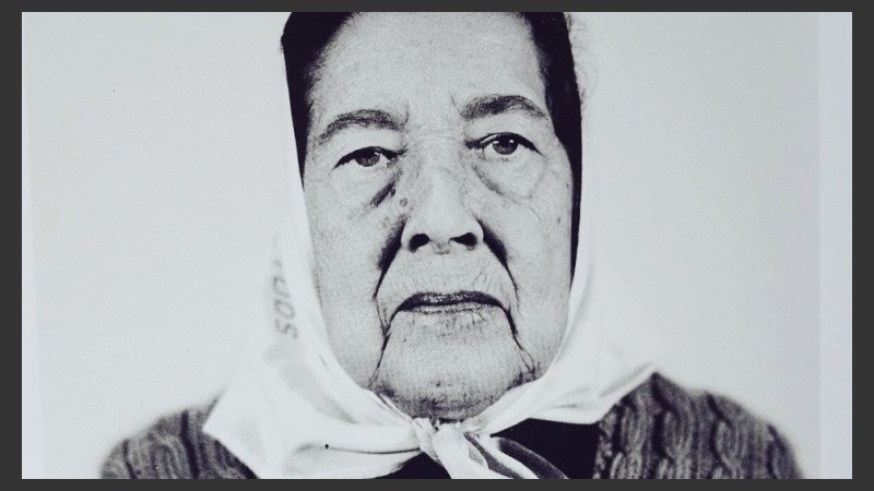 La histórica luchadora Marta Vásquez. 