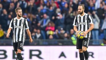 Pipita anotó su octavo gol en la temporada.