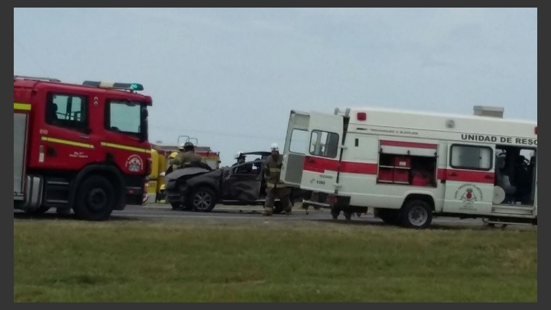 Un accidente tuvo lugar camino entre Rosario y Córdoba. 
