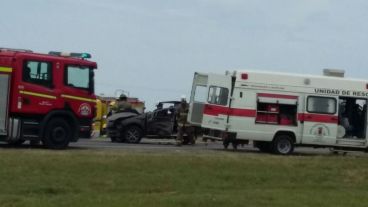 Un accidente tuvo lugar camino entre Rosario y Córdoba.