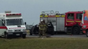 Un accidente tuvo lugar camino entre Rosario y Córdoba.