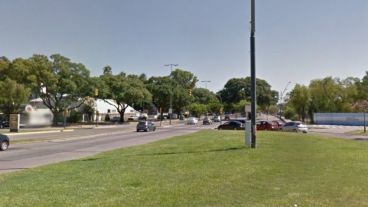 Costanera y Puccio, donde está el tablero de alumbrado público.