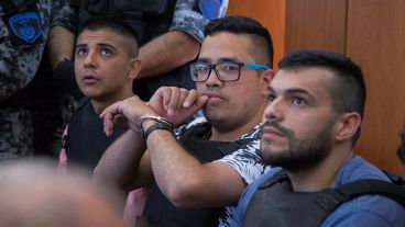 Chamorro (izquierda) y Guille Cantero (centro) fueron considerados como cabecillas de la organización narcocriminal.