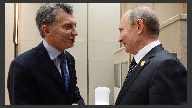 Macri y Putin estarán otra vez cara a cara.