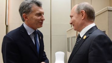 Macri y Putin estarán otra vez cara a cara.