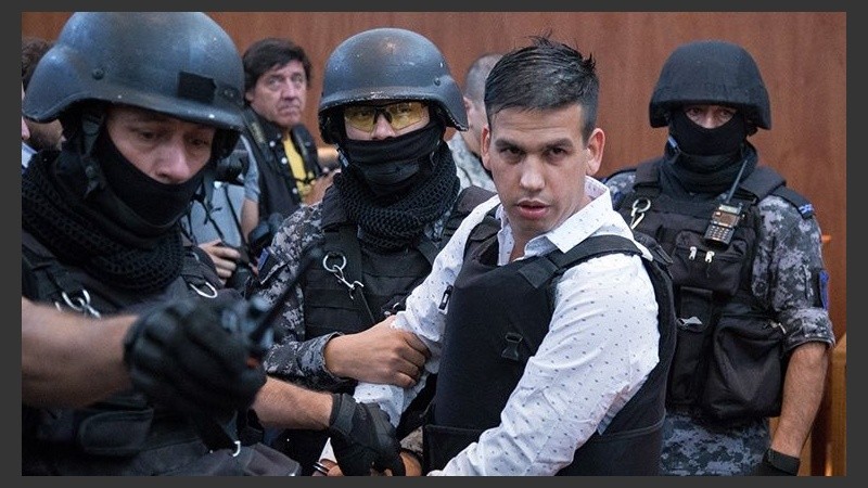 Ramón Machuca, alias Monchi, uno de los líderes de Los Monos.