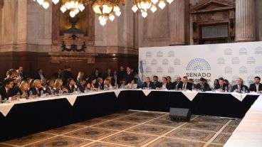 La reunión de comisiones de este jueves.