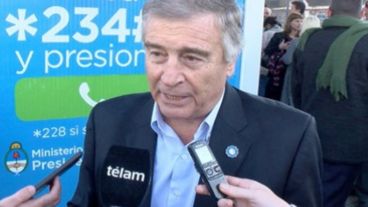 El ministro de Defensa Oscar Aguad.