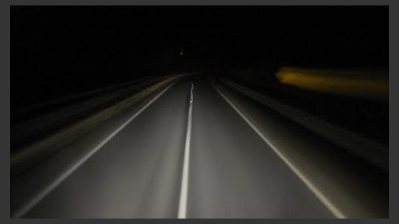 El accidente ocurrió en la ruta 21 de noche.