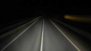 El accidente ocurrió en la ruta 21 de noche.