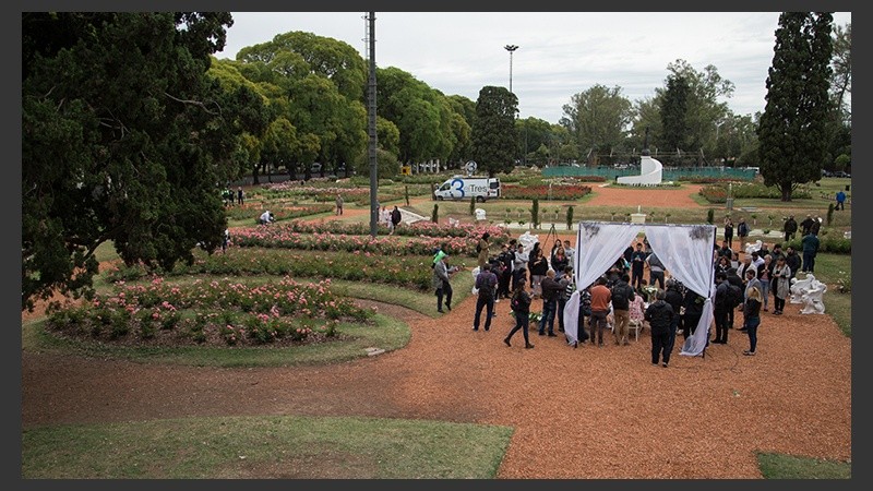 Patricia y Cristian, la primer pareja en dar el 