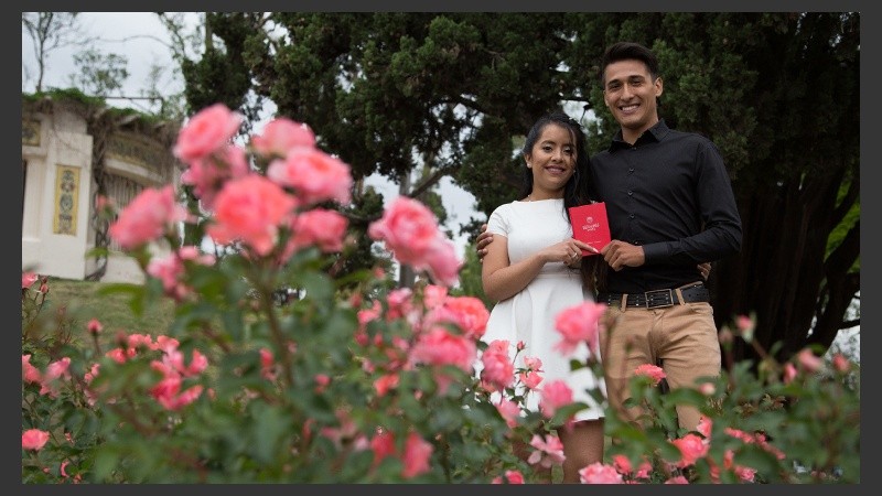 En noviembre del año pasado Patricia y Cristian fueron la primer pareja en dar el Sí en El Rosedal. 