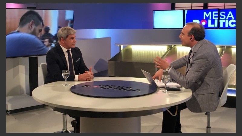 Barraguirre pasó por el programa Mesa Política (El Tres).