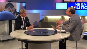 Barraguirre pasó por el programa Mesa Política (El Tres).