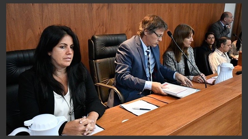 El tribunal que juzga a la banda de zona sur.