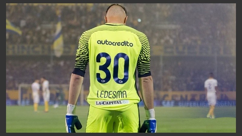 Ledesma es el nuevo dueño del arco canalla