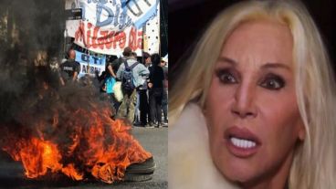 Susana, enfurecida con los piquetes.