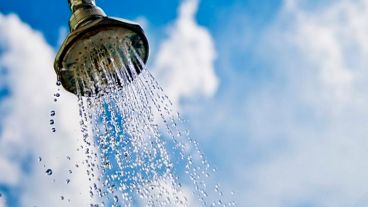 Una duchita a la tarde para quitarse verano.